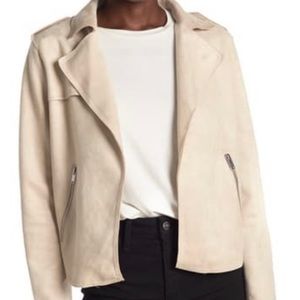 Philosophy Faux Suede Moto Jacket
